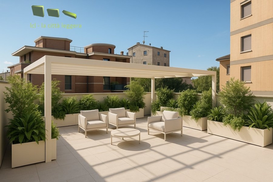 esterno_terrazzo - Loft Parma (PR) SEMICENTRO SUD, LA SPEZIA VIA 