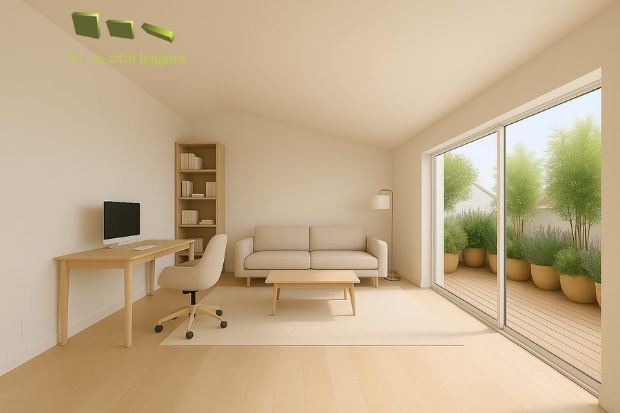 zona_studio_terrazzo_2 - Appartamento Parma (PR) CENTRO 