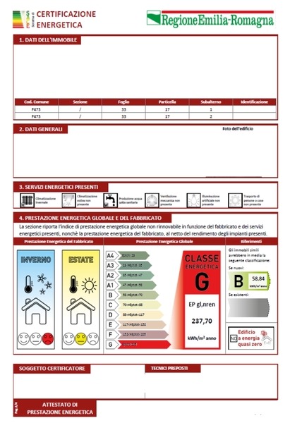 ape_tipo - Appartamento Parma (PR) CENTRO, FARINI VIA AD. 